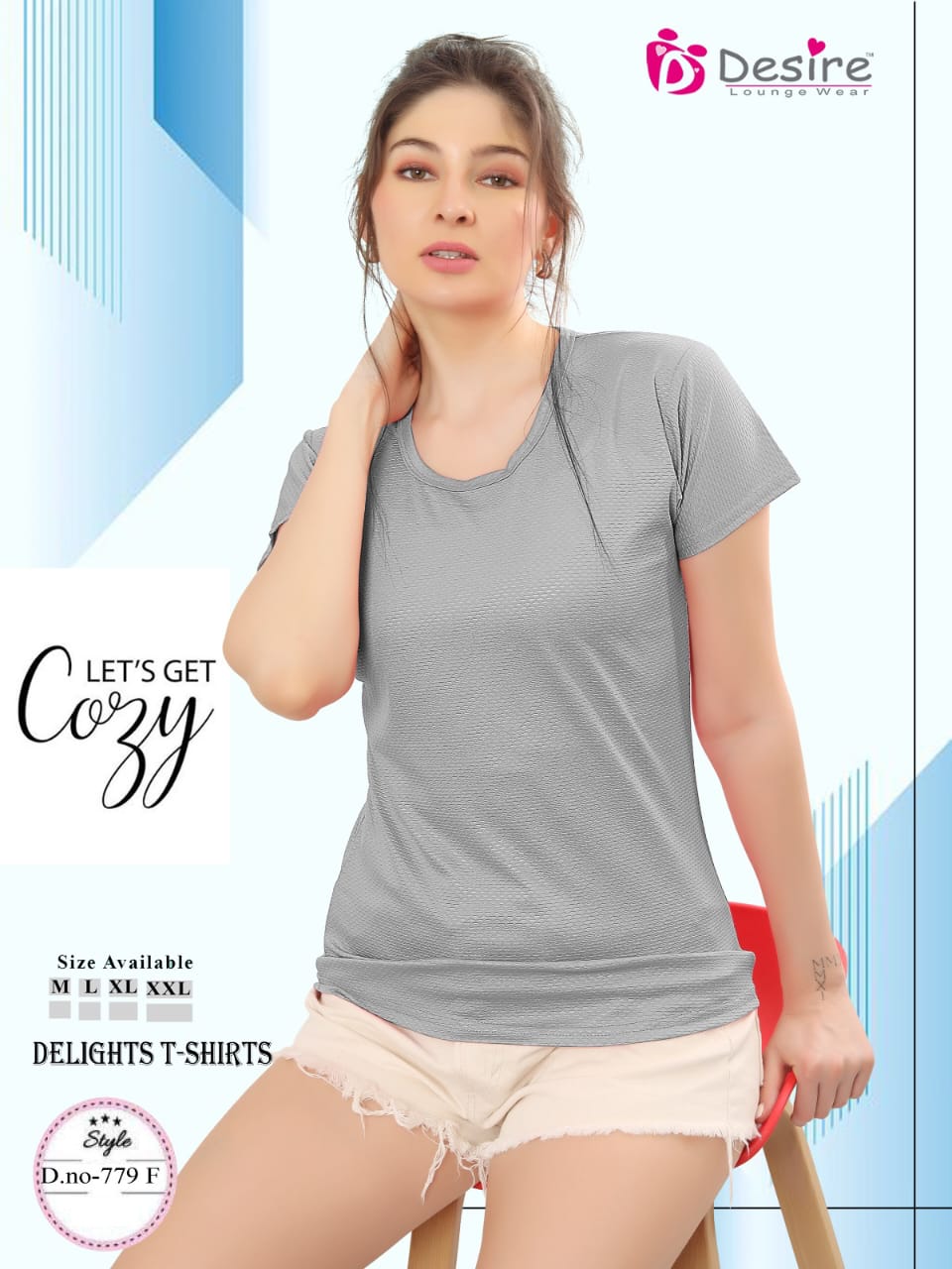Desire Premium 3D Lycra Plain Ladies Top Wholesale Price In Surat